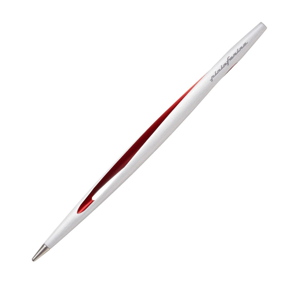 Pininfarina Aero - Stilo con punta Ethergraf® e supporto da scrivania in cemento grezzo