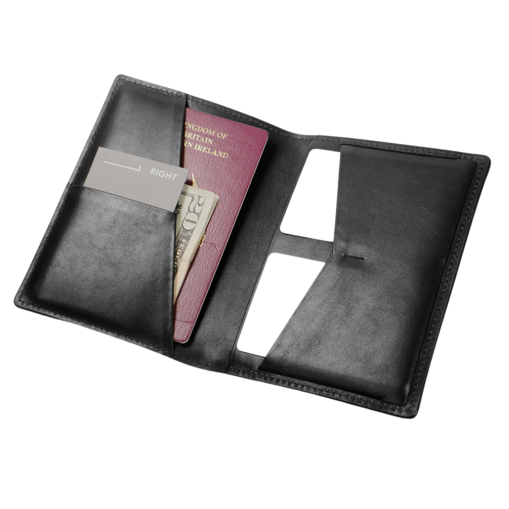 GRAMS28 126 Passport Wallet – Portapassaporto in pelle nappa italiana