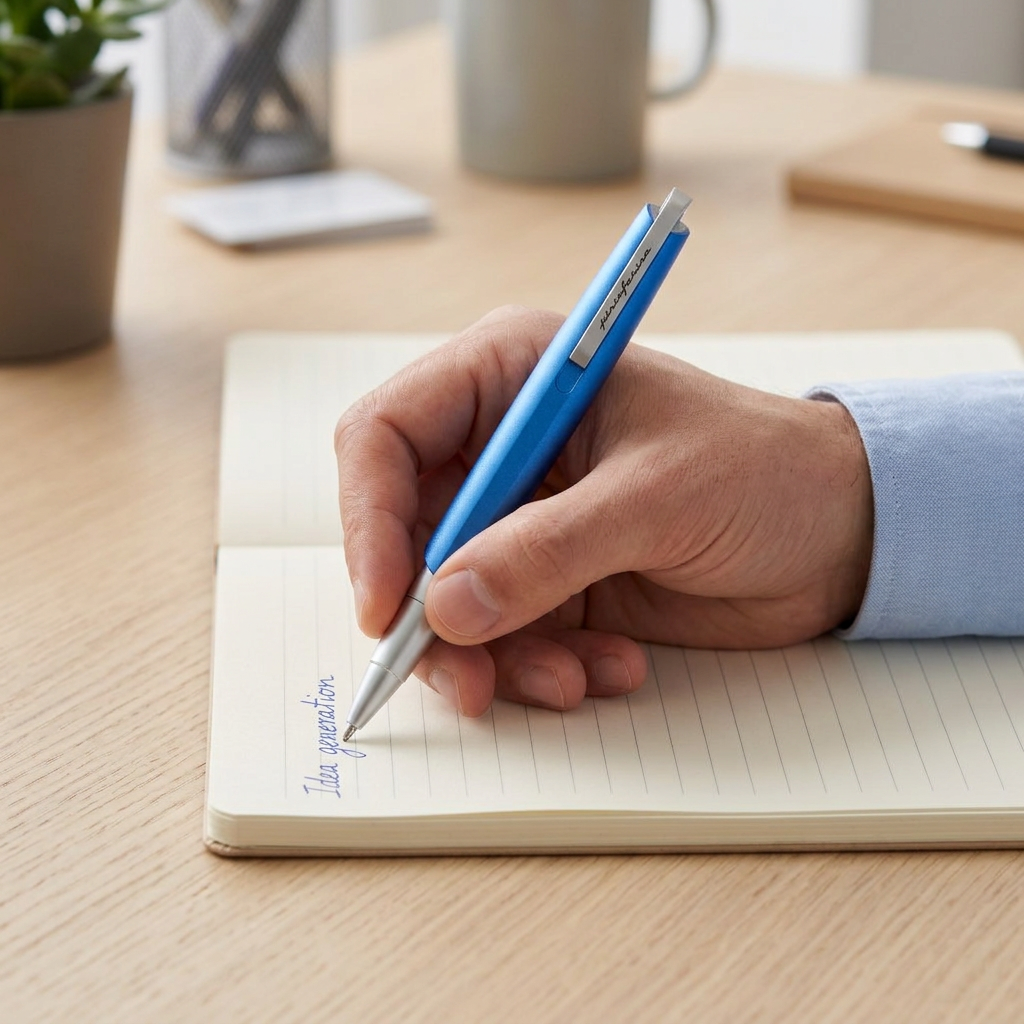 Pininfarina PF GO Ballpoint – Penna a Sfera in Alluminio con Meccanismo Twist e Punta Retrattile