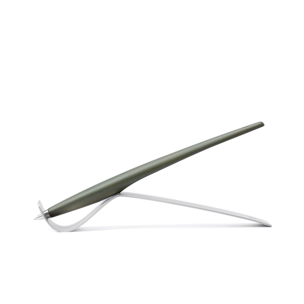 Pininfarina Shop - Penne e Stilo - Forever Piuma A Modern Classic Ink – Penna a sfera in legno massello tinto con base in acciaio satinato
