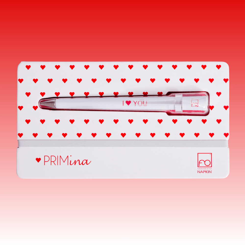 Pininfarina Shop - Penne e Stilo - Forever Primina "I Love You" – Stilo Small - Size in Alluminio con Puntale in Lega di Metalli Ethergraf®