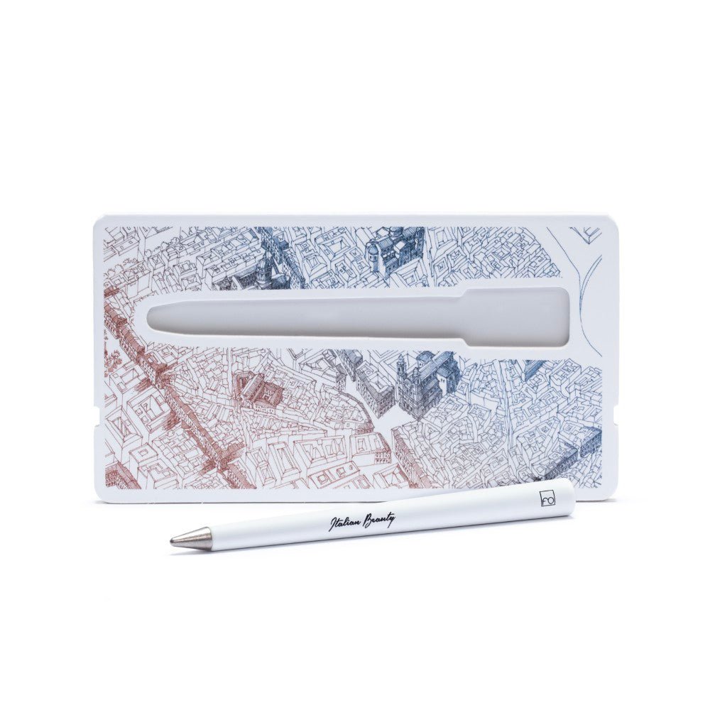 Pininfarina Shop - Penne e Stilo - Forever Primina Italian Beauty – Stilo in Alluminio Decorato, Special Edition con Puntale Ethergraf