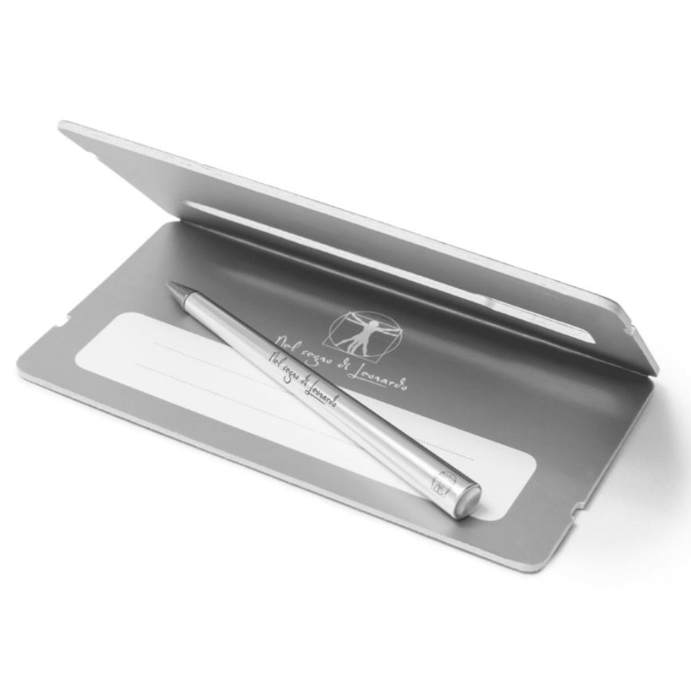 Pininfarina Shop - Penne e Stilo - Forever Primina Leonardo 500th – Stilo compatta in alluminio con punta Ethergraf®