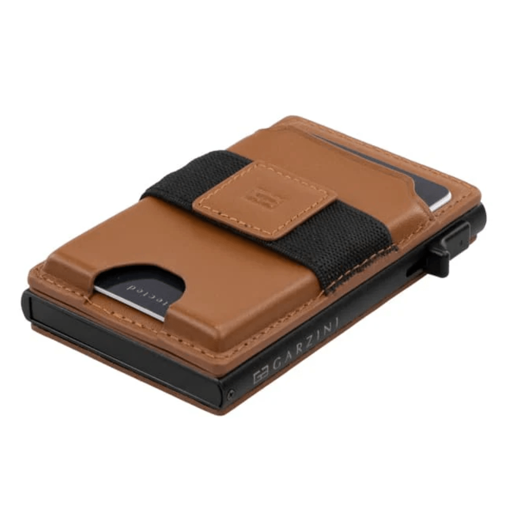 Pininfarina Shop - Portafogli e Portachiavi - Garzini MagSafe Metal Wallet – Portafoglio magnetico in pelle e metallo con protezione RFID