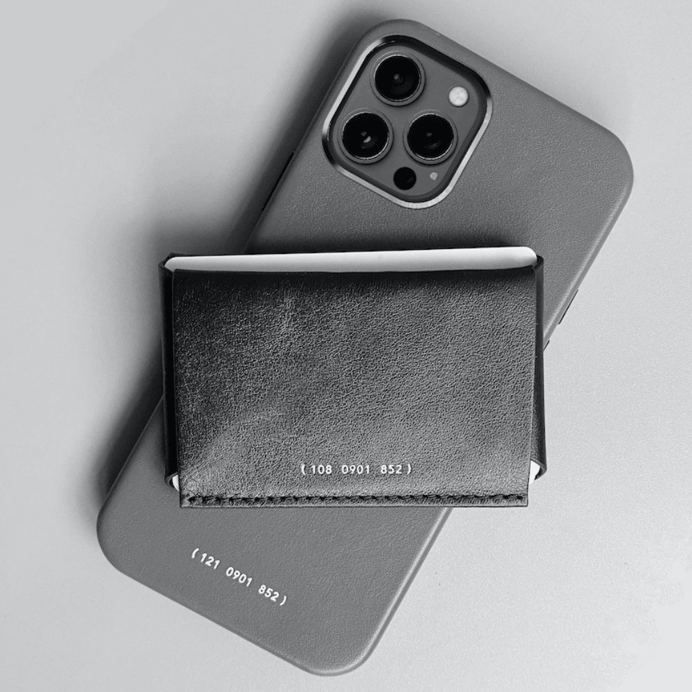 Pininfarina Shop - Portafogli e Portachiavi - Grams28 108 Cardholder Nappa – Portacarte compatto in pelle