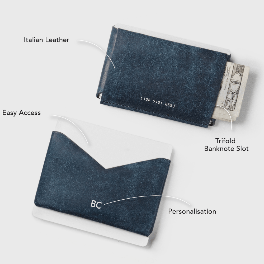 Pininfarina Shop - Portafogli e Portachiavi - Grams28 108 Cardholder Nappa – Portacarte compatto in pelle