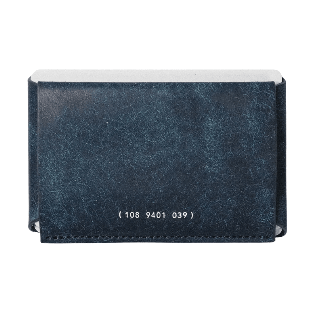 Pininfarina Shop - Portafogli e Portachiavi - Grams28 108 Cardholder Snowflake Leather – Portacarte compatto in pelle