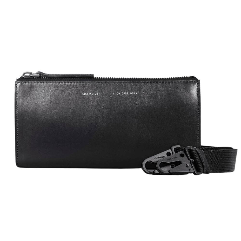 Pininfarina Shop - Borse e Zaini - Grams28 109 Essential Case – Custodia compatta in pelle italiana per smartphone e accessori