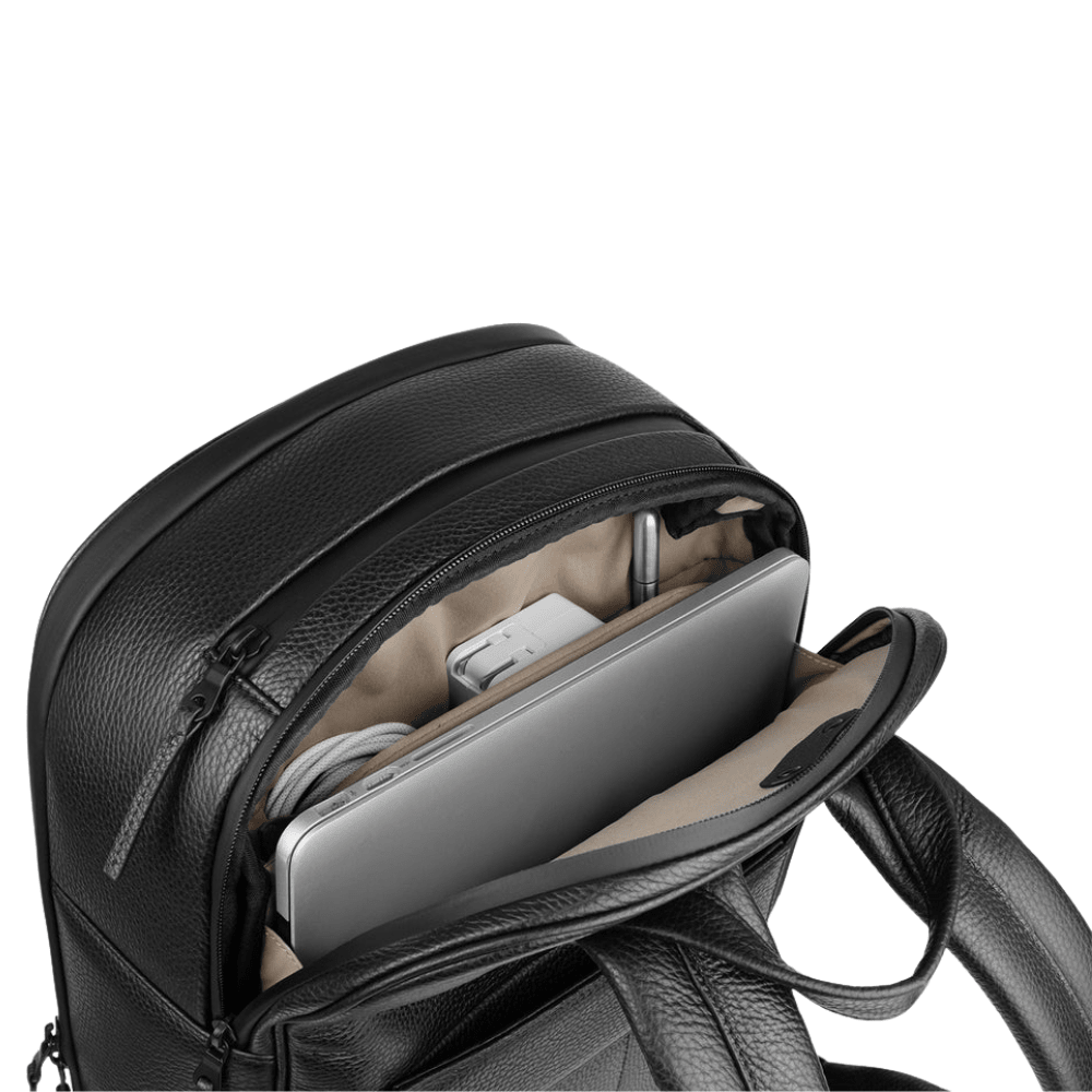 Pininfarina Shop - Borse e Zaini - Grams28 152 Transit Backpack – Zaino professionale da viaggio in pelle italiana
