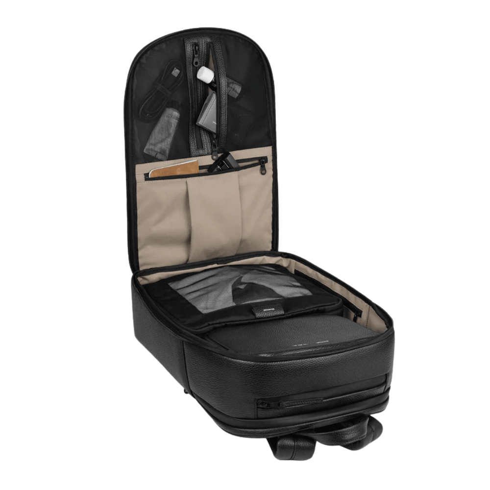 Pininfarina Shop - Borse e Zaini - Grams28 152 Transit Backpack – Zaino professionale da viaggio in pelle italiana