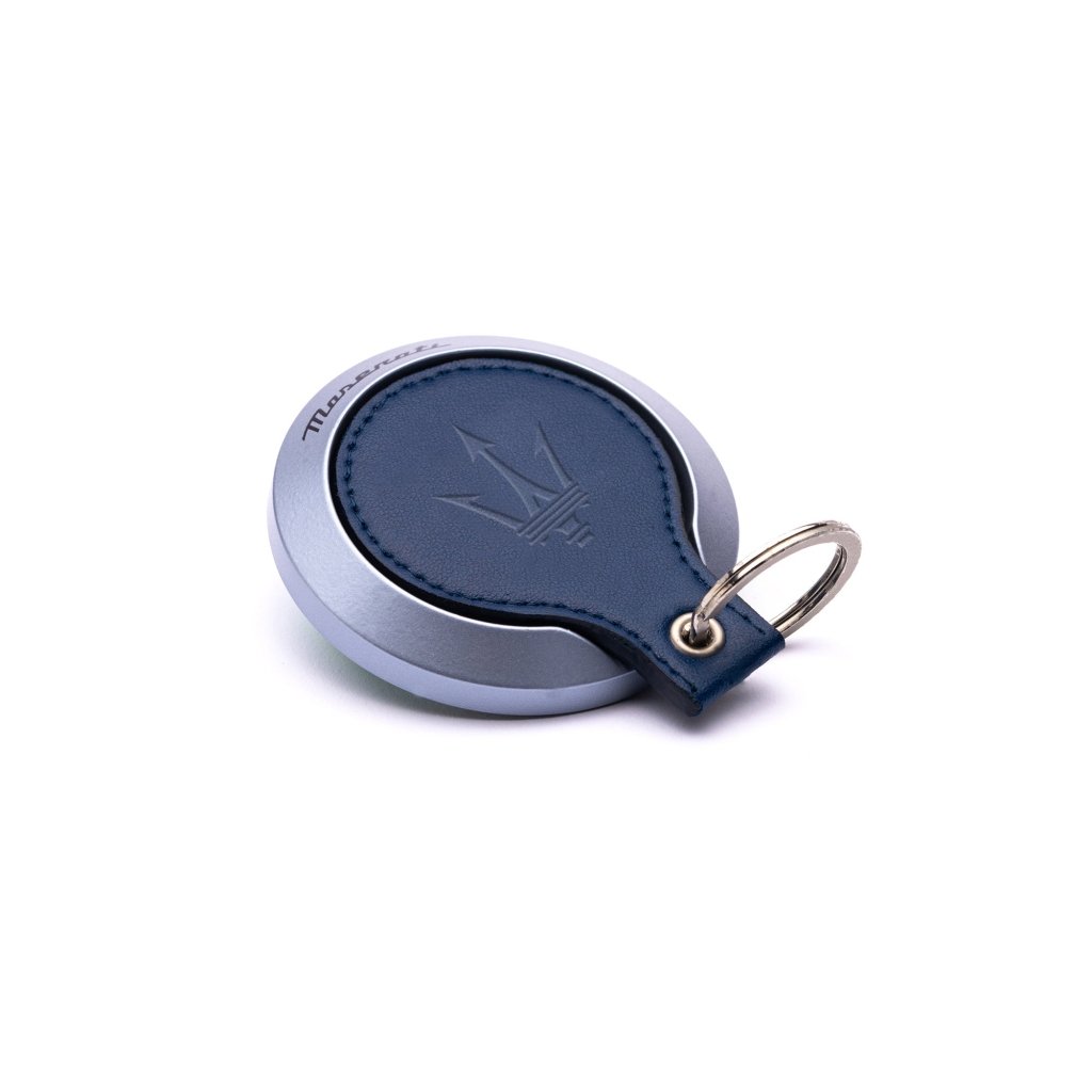 Pininfarina Shop - Portafogli e Portachiavi - Maserati Magnetic Keyring – Portachiavi Magnetico in Acciaio con Supporto da Parete