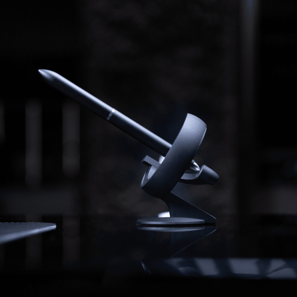Pininfarina Shop - Penne e Stilo - Novium - Hoverpen Future 2 - in - 1 – Penna magnetica modulare con doppia punta Stilografica e Ballpoint