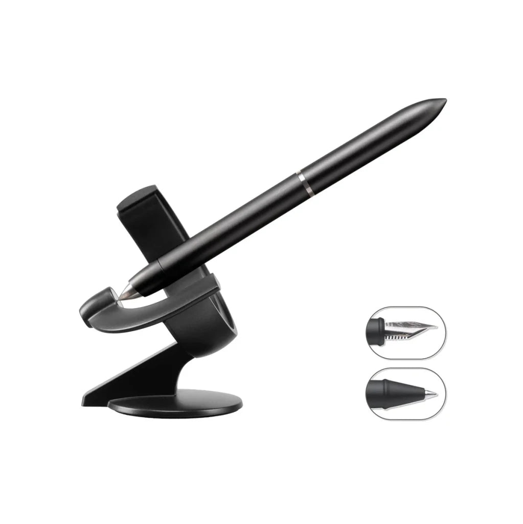 Pininfarina Shop - Penne e Stilo - Novium - Hoverpen Future 2 - in - 1 – Penna magnetica modulare con doppia punta Stilografica e Ballpoint