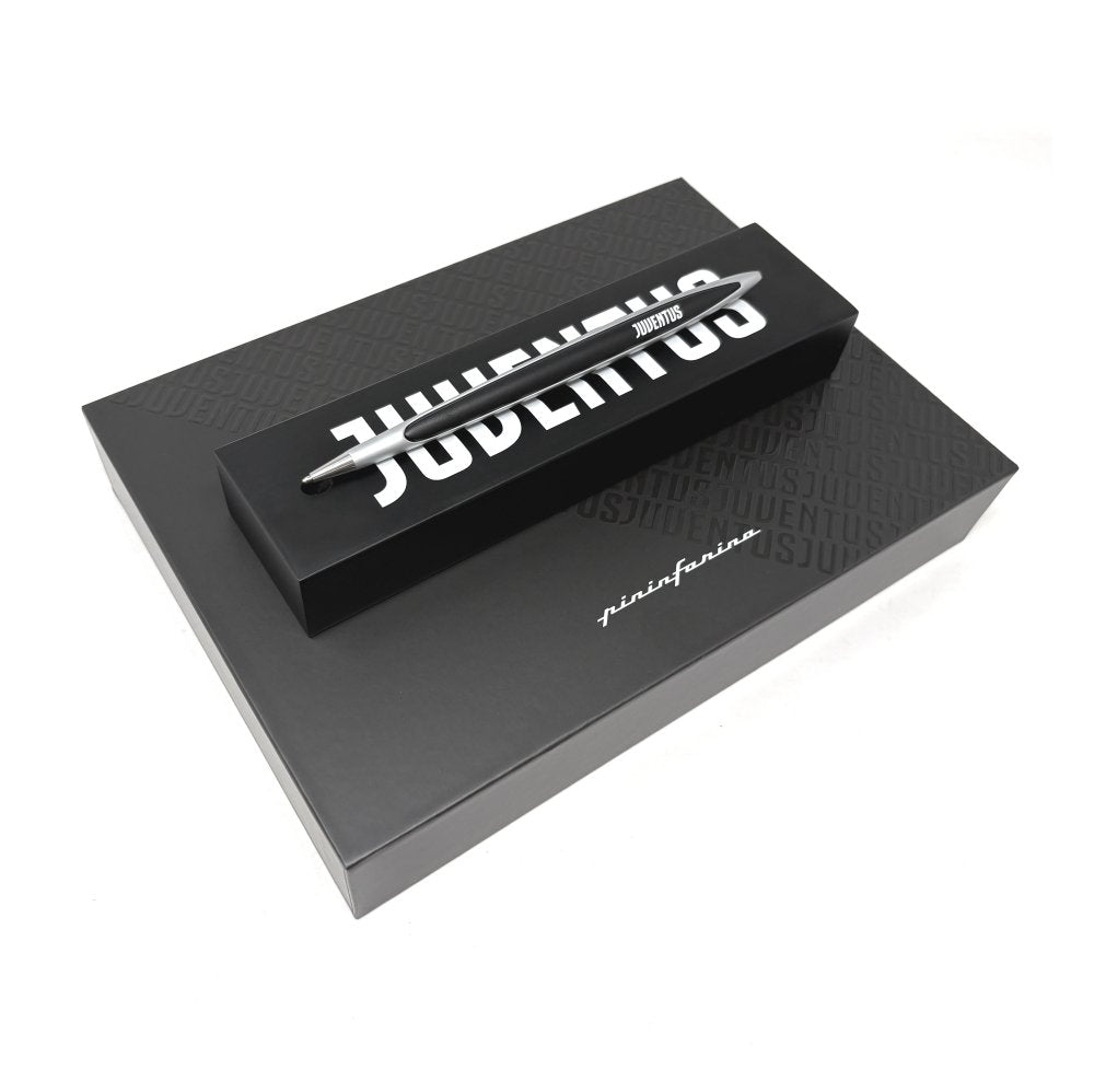 Pininfarina Shop - Penne e Stilo - Pininfarina Cambiano Juventus Ethergraf – Stilo con basamento in legno e punta in Ethergraf