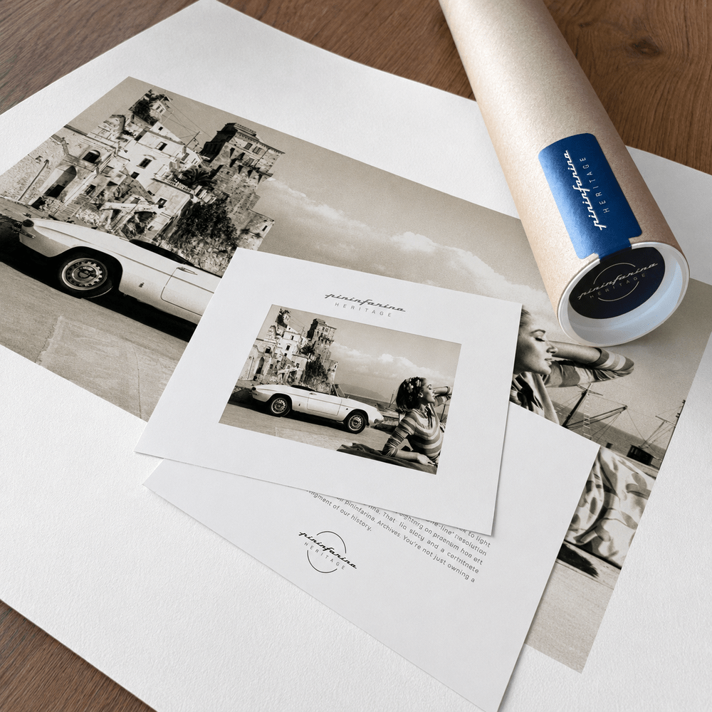 Pininfarina Shop - stampe - Pininfarina Heritage - Stampa da collezione - Alfa Romeo “Duetto”