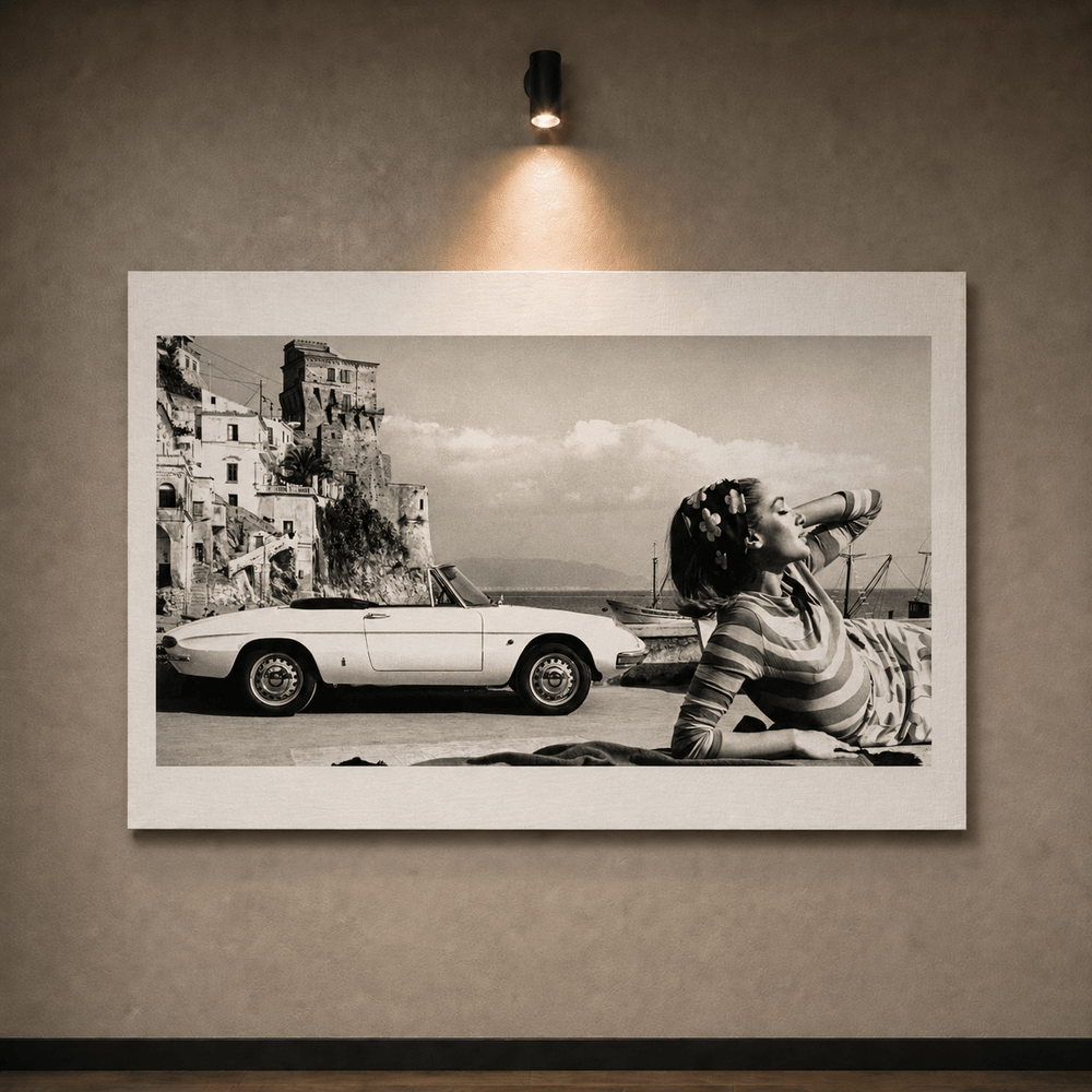 Pininfarina Shop - stampe - Pininfarina Heritage - Stampa da collezione - Alfa Romeo “Duetto”
