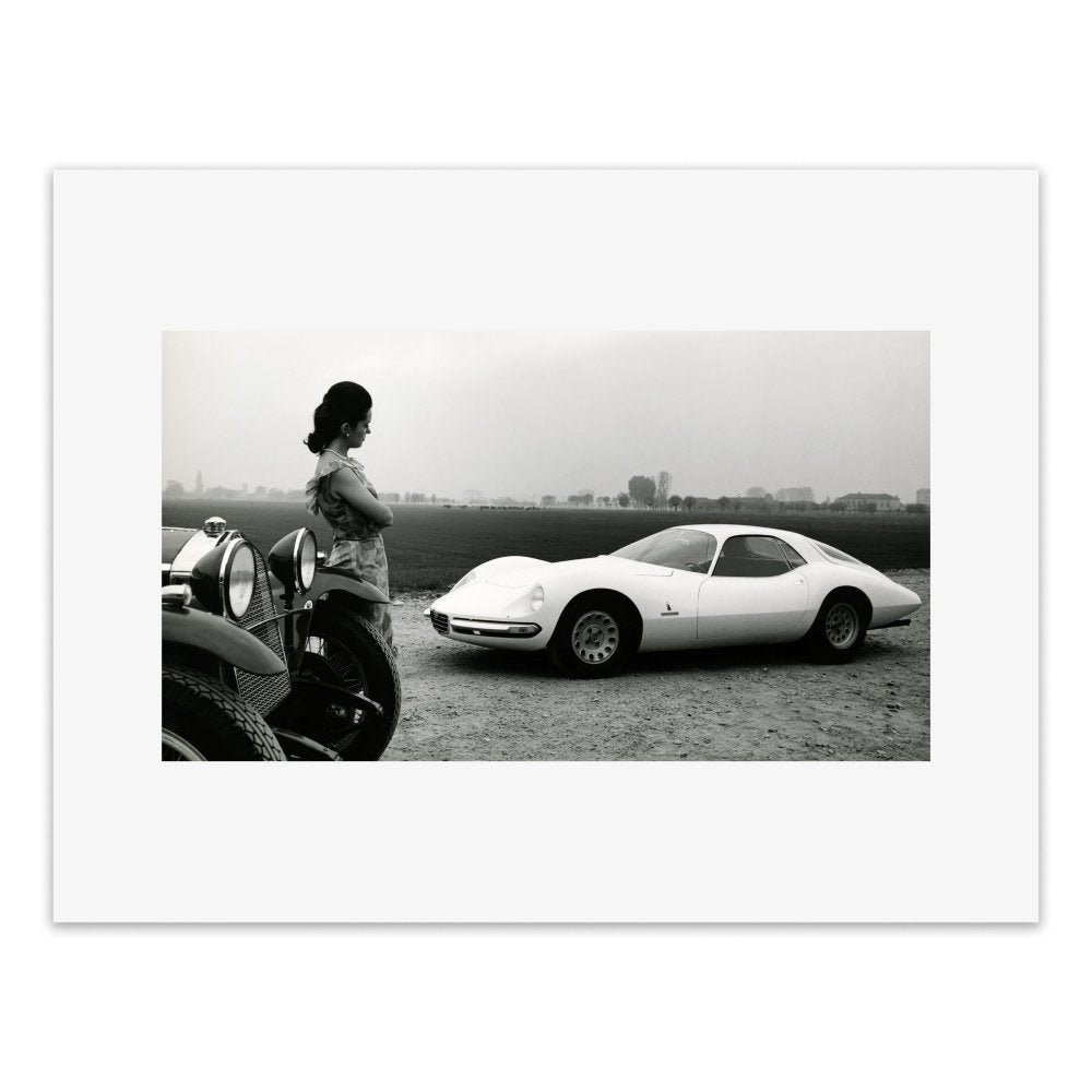Pininfarina Shop - stampe - Pininfarina Heritage - Stampa da collezione - AMB - Alfa Romeo Giulia 1600 Sport