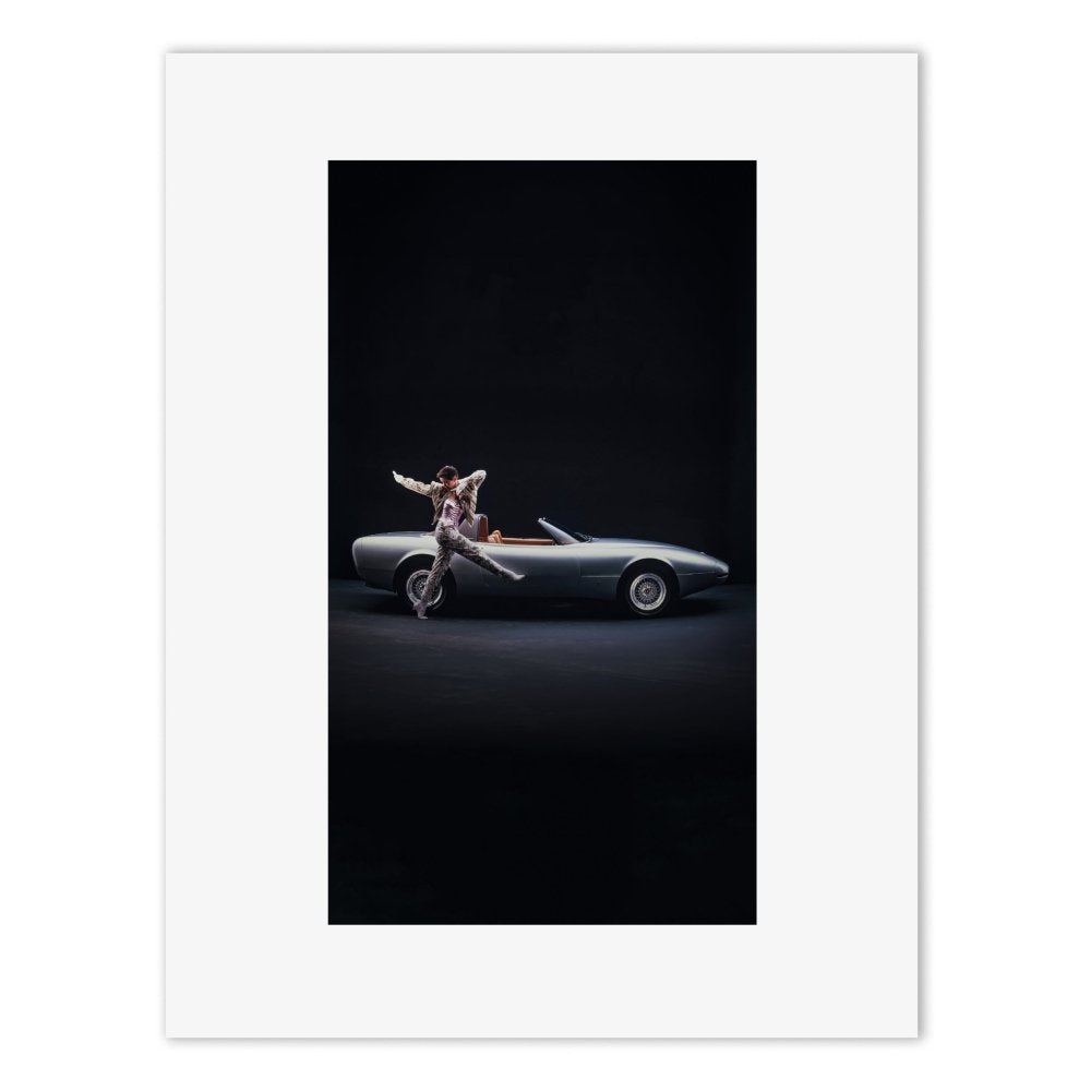 Pininfarina Shop - stampe - Pininfarina Heritage - Stampa da collezione - AMB - Jaguar XJ Spider