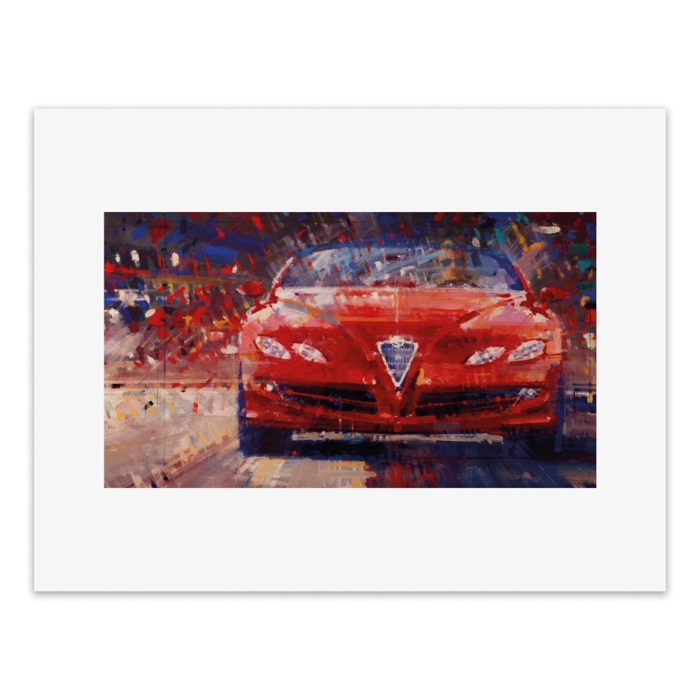 Pininfarina Shop - stampe - Pininfarina Heritage - Stampa da collezione - DB - Alfa Romeo Dardo