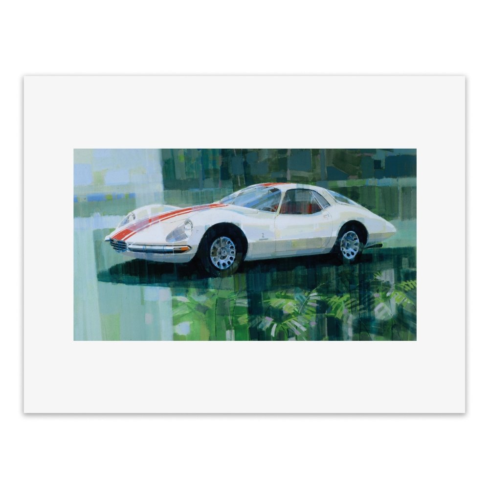 Pininfarina Shop - stampe - Pininfarina Heritage - Stampa da collezione - DB - Alfa Romeo Giulia Sport