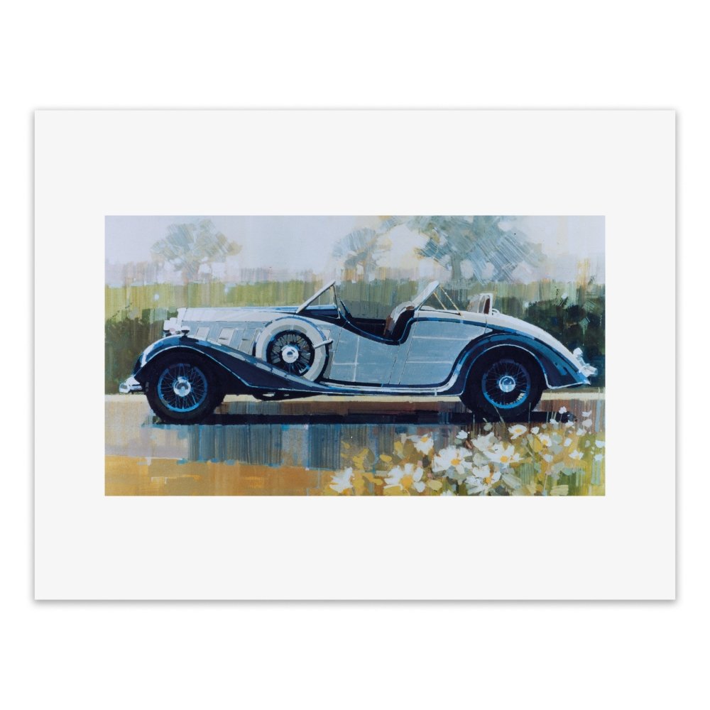 Pininfarina Shop - stampe - Pininfarina Heritage - Stampa da collezione - DB - Fiat 518 Ardita