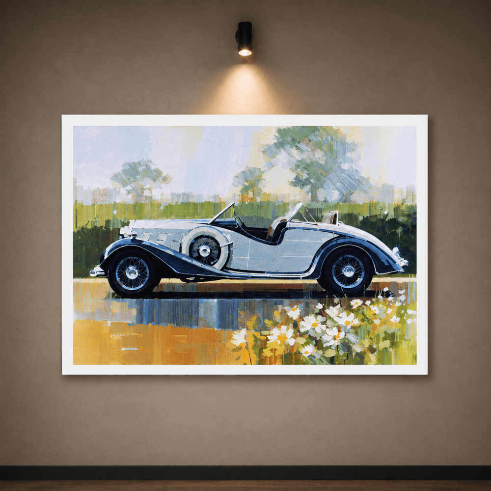 Pininfarina Shop - stampe - Pininfarina Heritage - Stampa da collezione - DB - Fiat 518 Ardita