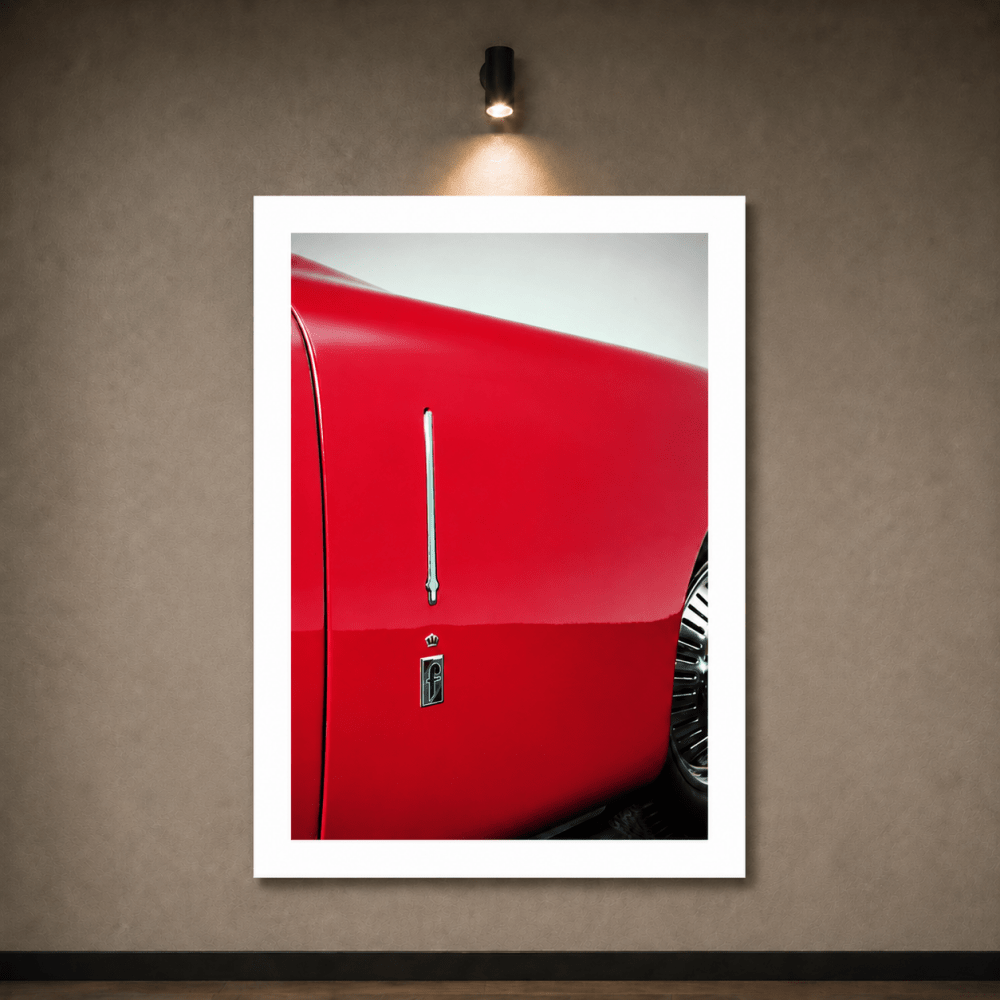 Pininfarina Shop - stampe - Pininfarina Heritage - Stampa da collezione - DETT - Cisitalia 202