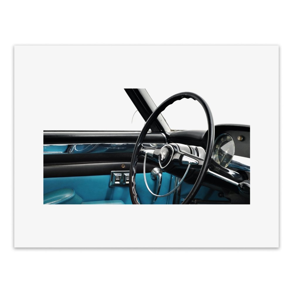 Pininfarina Shop - stampe - Pininfarina Heritage - Stampa da collezione - DETT - Lancia Flaminia Florida II