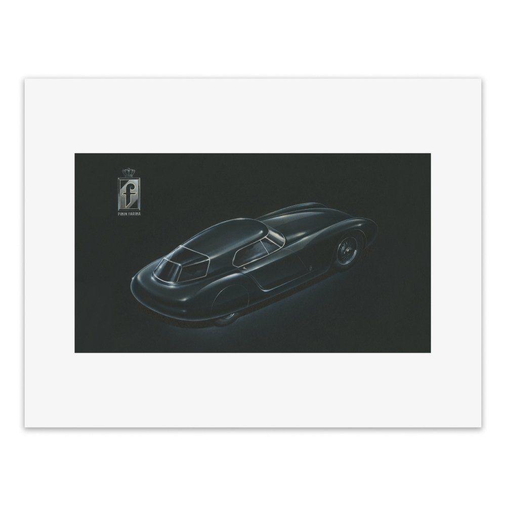 Pininfarina Shop - stampe - Pininfarina Heritage - Stampa da collezione - SK - Studio per una Berlinetta Aerodinamica