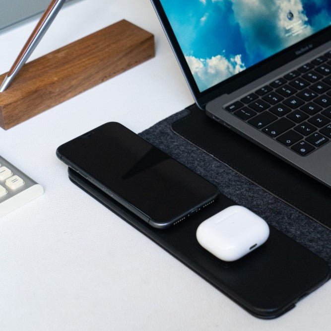 Pininfarina Shop - Borse e Zaini - Pininfarina NotePro – Custodia per Notebook Multifunzione con Ricarica Wireless Veloce