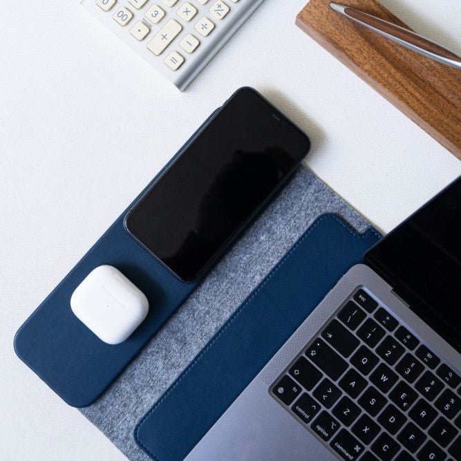 Pininfarina Shop - Borse e Zaini - Pininfarina NotePro – Custodia per Notebook Multifunzione con Ricarica Wireless Veloce