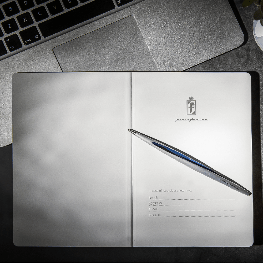 Pininfarina Shop - Taccuini - Pininfarina Notes Hard Cover – Taccuino in carta di roccia e Copertina rigida