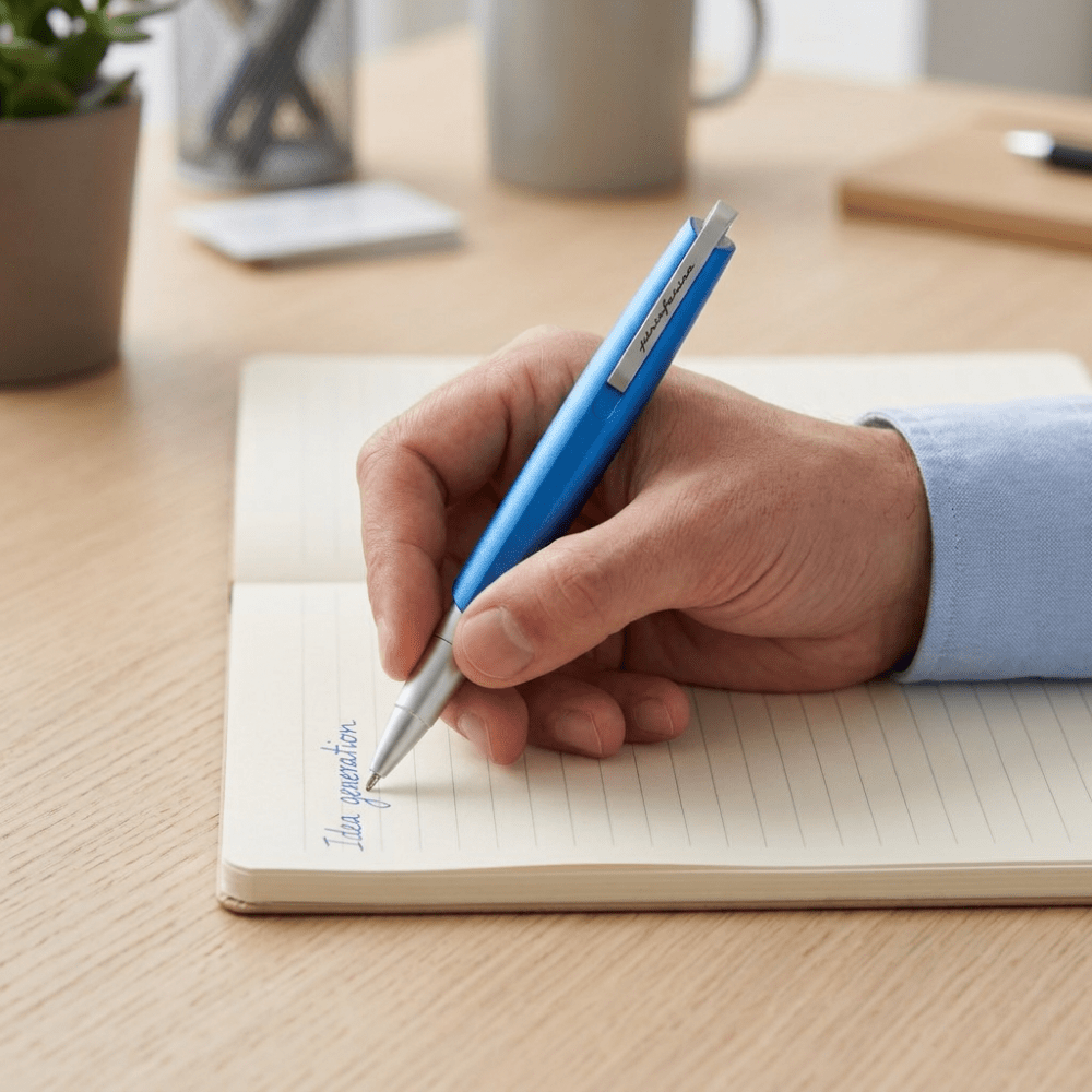 Pininfarina Shop - Penne e Stilo - Pininfarina PF GO Ballpoint – Penna a Sfera in Alluminio con Meccanismo Twist e Punta Retrattile