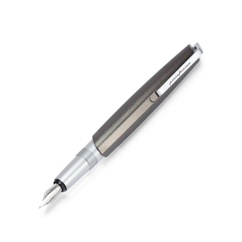 Pininfarina Shop - Penne e Stilo - Pininfarina PF GO Fountain – Penna Stilografica in Alluminio con Pennino in Acciaio e Iridio