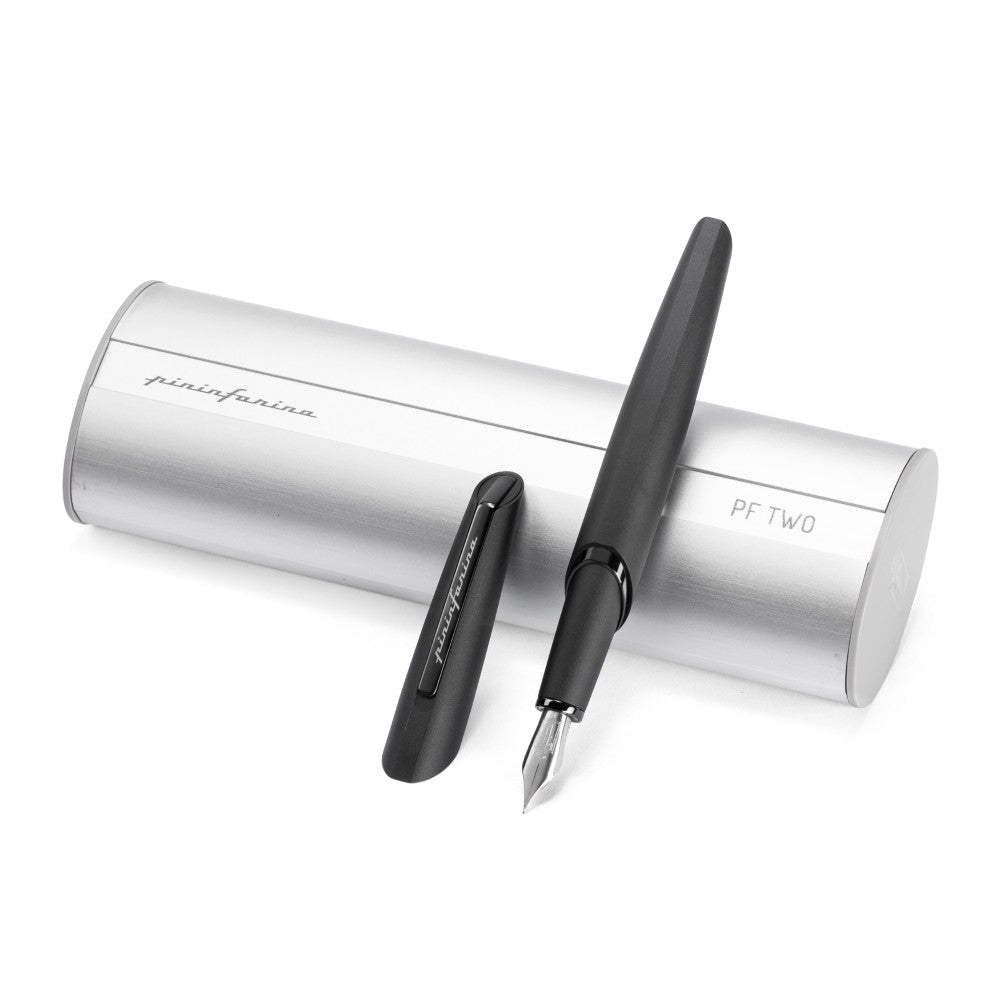 Pininfarina Shop - Penne e Stilo - Pininfarina PF TWO Fountain – Penna Stilografica in Alluminio Anodizzato