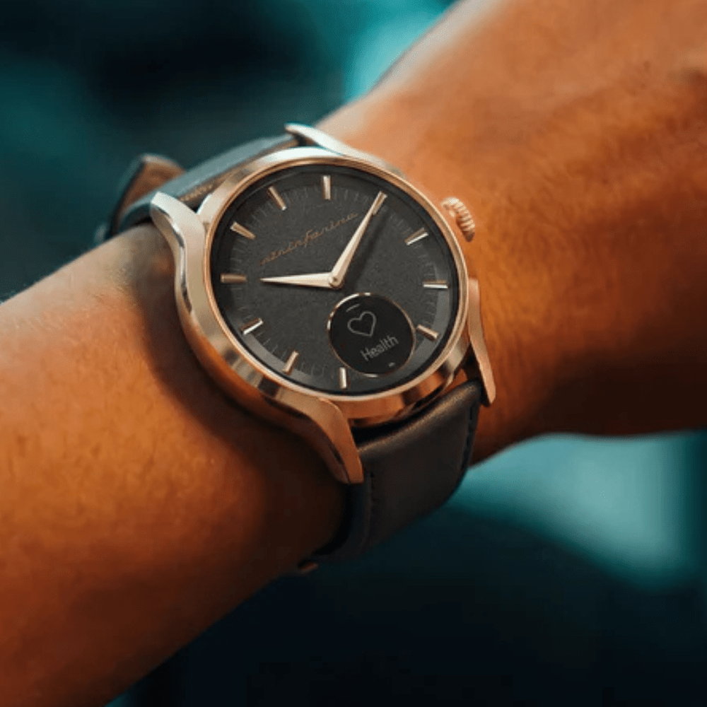 Pininfarina Shop - orologi - Pininfarina Pura Hybrid Smartwatch - Orologio classico con micro display multifunzione