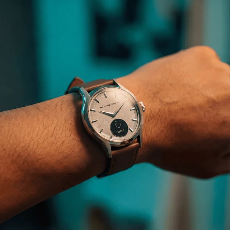 Pininfarina Shop - orologi - Pininfarina Pura Hybrid Smartwatch - Orologio classico con micro display multifunzione