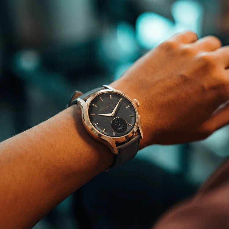 Pininfarina Shop - orologi - Pininfarina Pura Hybrid Smartwatch - Orologio classico con micro display multifunzione
