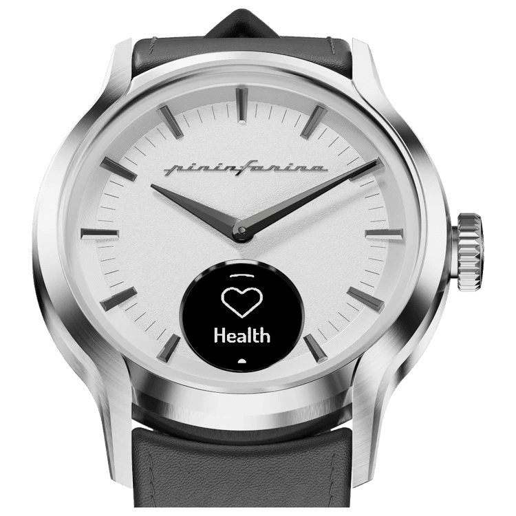 Pininfarina Shop - orologi - Pininfarina Pura Hybrid Smartwatch - Orologio classico con micro display multifunzione