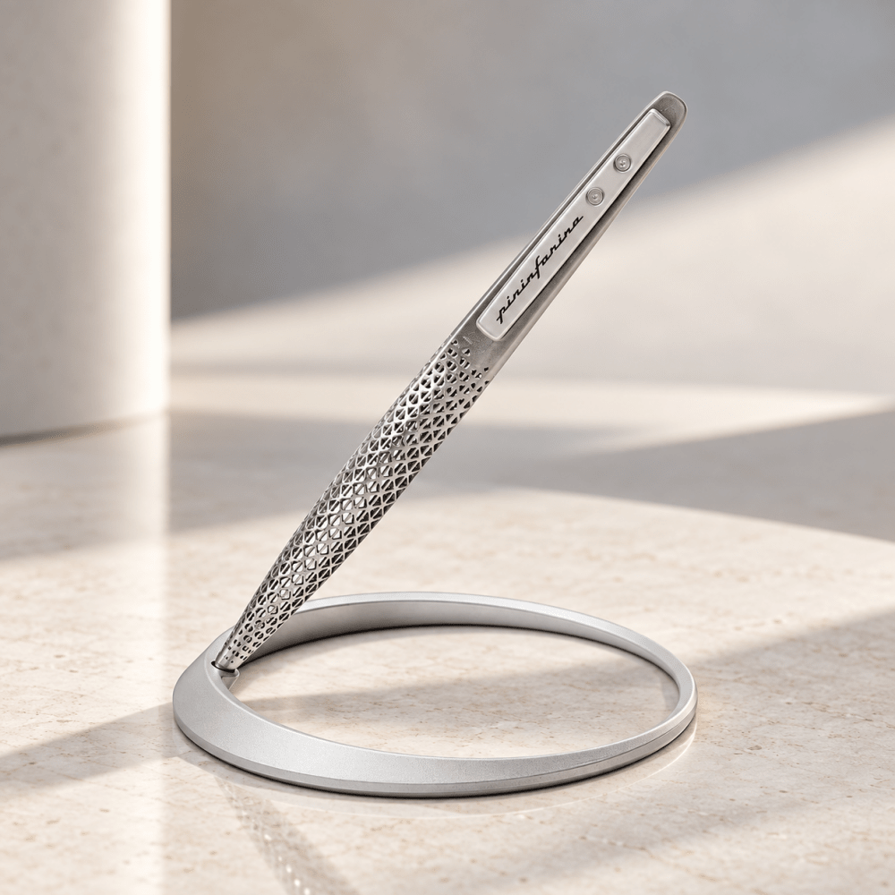 Pininfarina Shop - Penne e Stilo - Pininfarina Space Transition Ink – Penna a sfera sfera e supporto in alluminio
