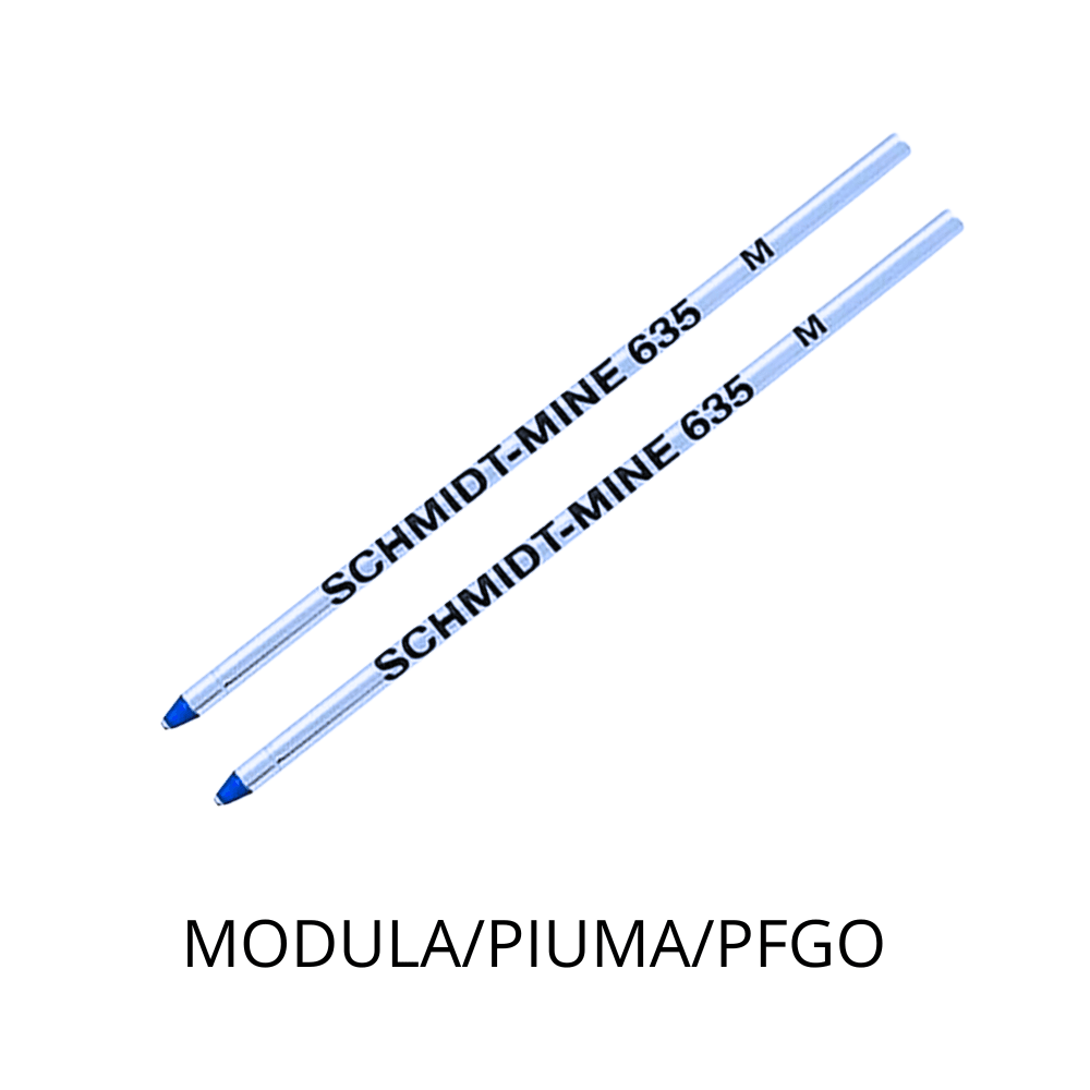 Pininfarina Shop - Ricambi - Ricambio - Forever Pininfarina - Ricarica Ink Modula Piuma PFGO - Blu - 2 pezzi
