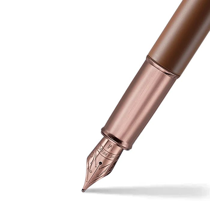 Pininfarina Shop - Penne e Stilo - Sheaffer 100 Coffee Edition – Penna stilografica Matt Brown con finiture PVD