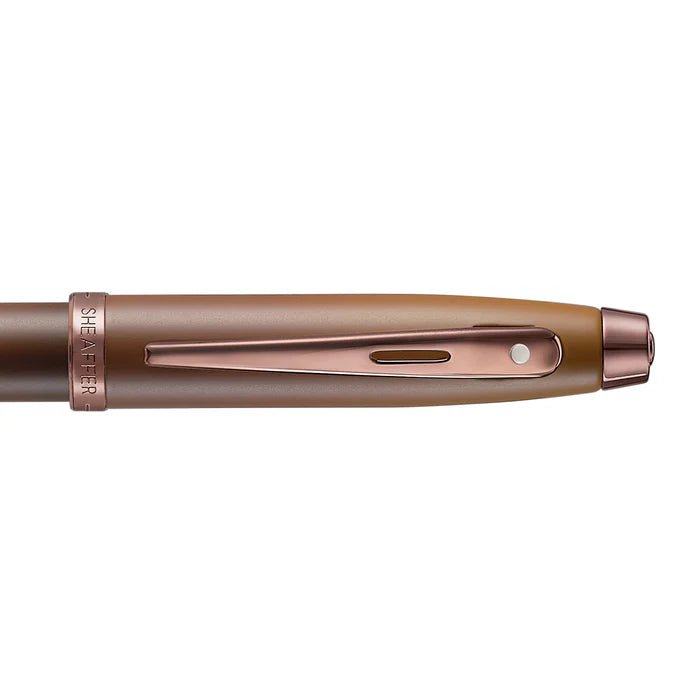 Pininfarina Shop - Penne e Stilo - Sheaffer 100 Coffee Edition – Penna stilografica Matt Brown con finiture PVD