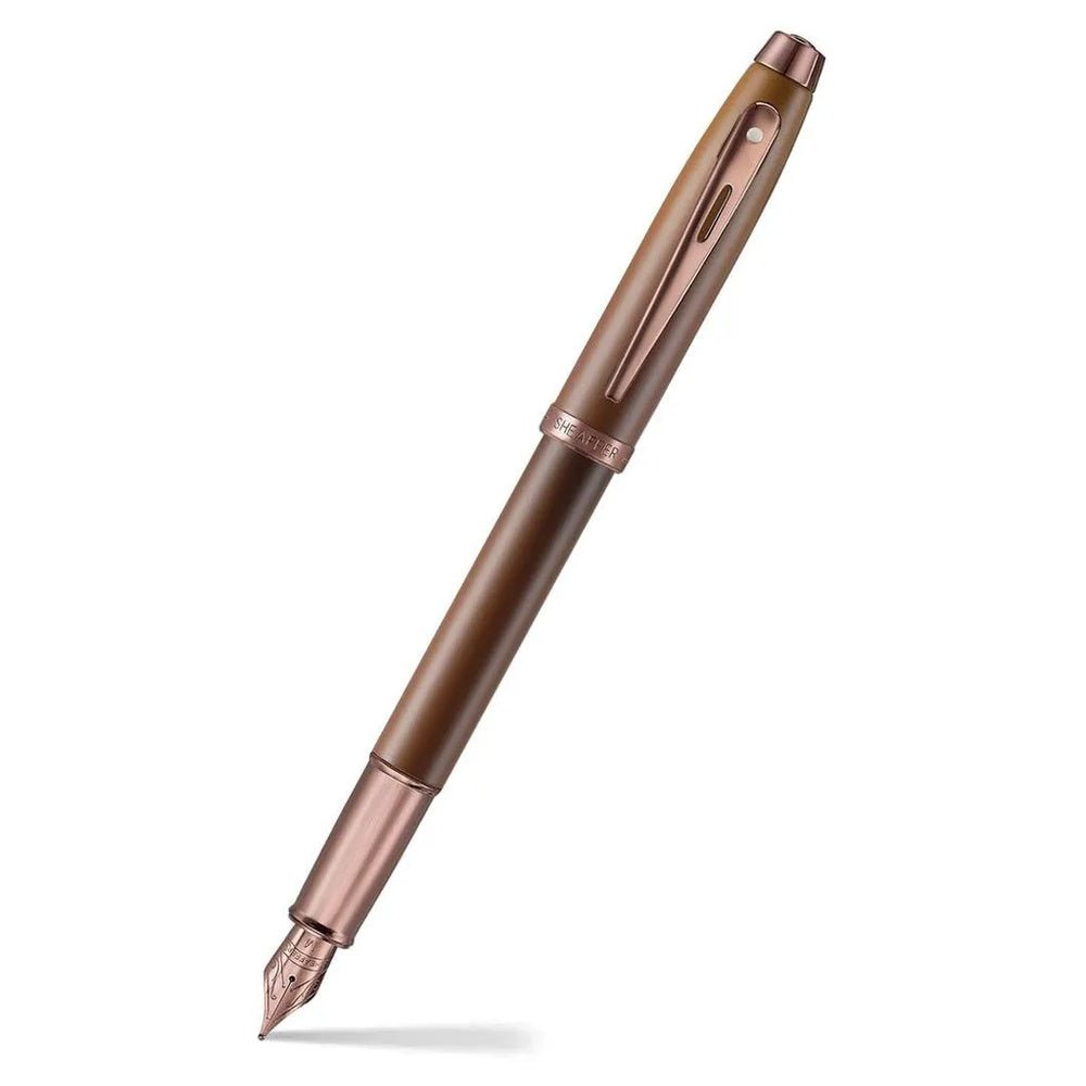 Pininfarina Shop - Penne e Stilo - SHEAFFER 100 Coffee Edition – Set stilografica con inchiostro profumato al caffè