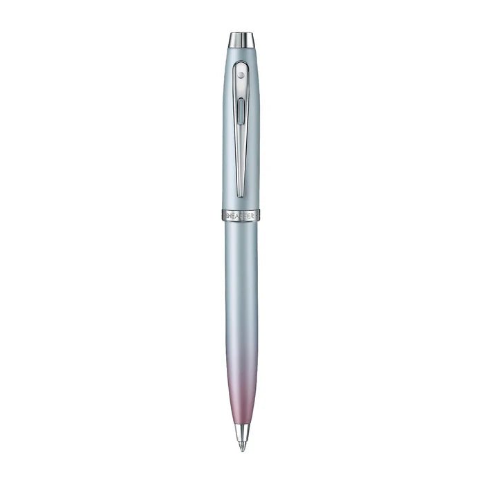 Pininfarina Shop - Penne e Stilo - Sheaffer 100 Expressions – Penna a sfera Blue & Pink Pearlised Gradient con finiture cromate