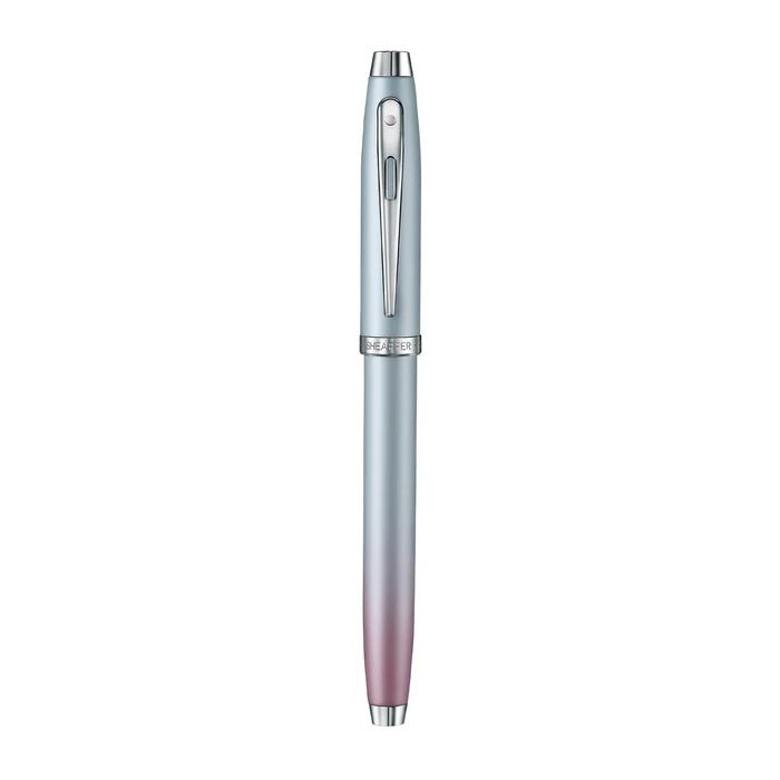 Pininfarina Shop - Penne e Stilo - Sheaffer 100 Expressions – Penna stilografica Blue & Pink Pearlised Gradient con finiture cromate