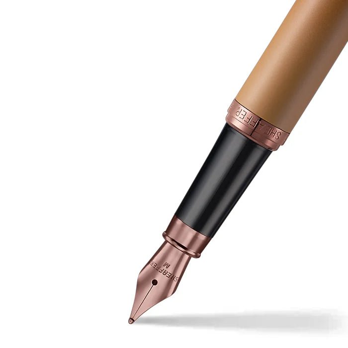 Pininfarina Shop - Penne e Stilo - Sheaffer VFM Coffee Edition – Penna stilografica Matt Brown con finiture Regal Brown PVD