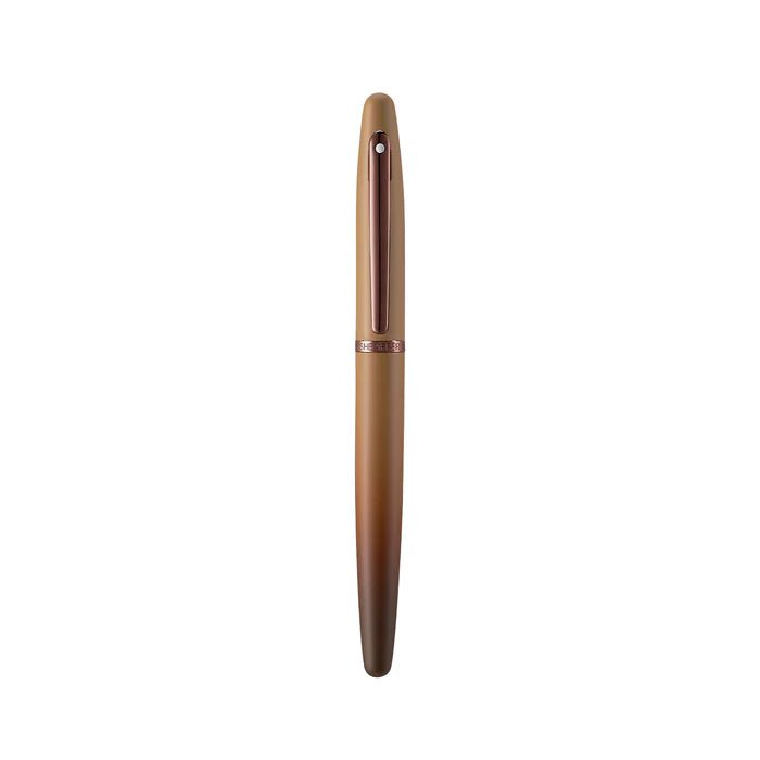 Pininfarina Shop - Penne e Stilo - Sheaffer VFM Coffee Edition – Penna stilografica Matt Brown con finiture Regal Brown PVD
