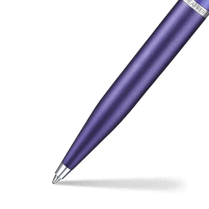 Pininfarina Shop - Penne e Stilo - Sheaffer VFM Expressions – Penna a sfera Blue & Purple Pearlised e finiture cromate