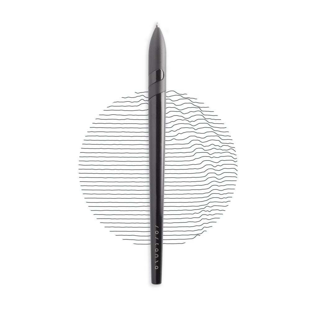 Pininfarina Shop - Penne e Stilo - Sostanza Pen Shadow – Penna a sfera in alluminio anodizzato con meccanismo a twist